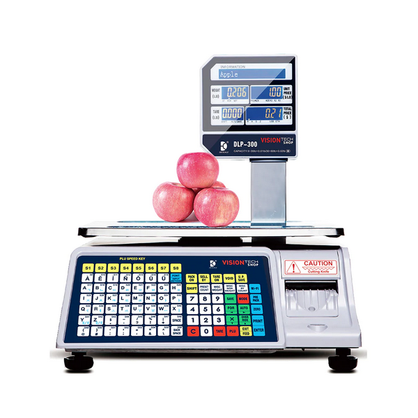 DLP-300 Label Printing Scale by Vision Tech 